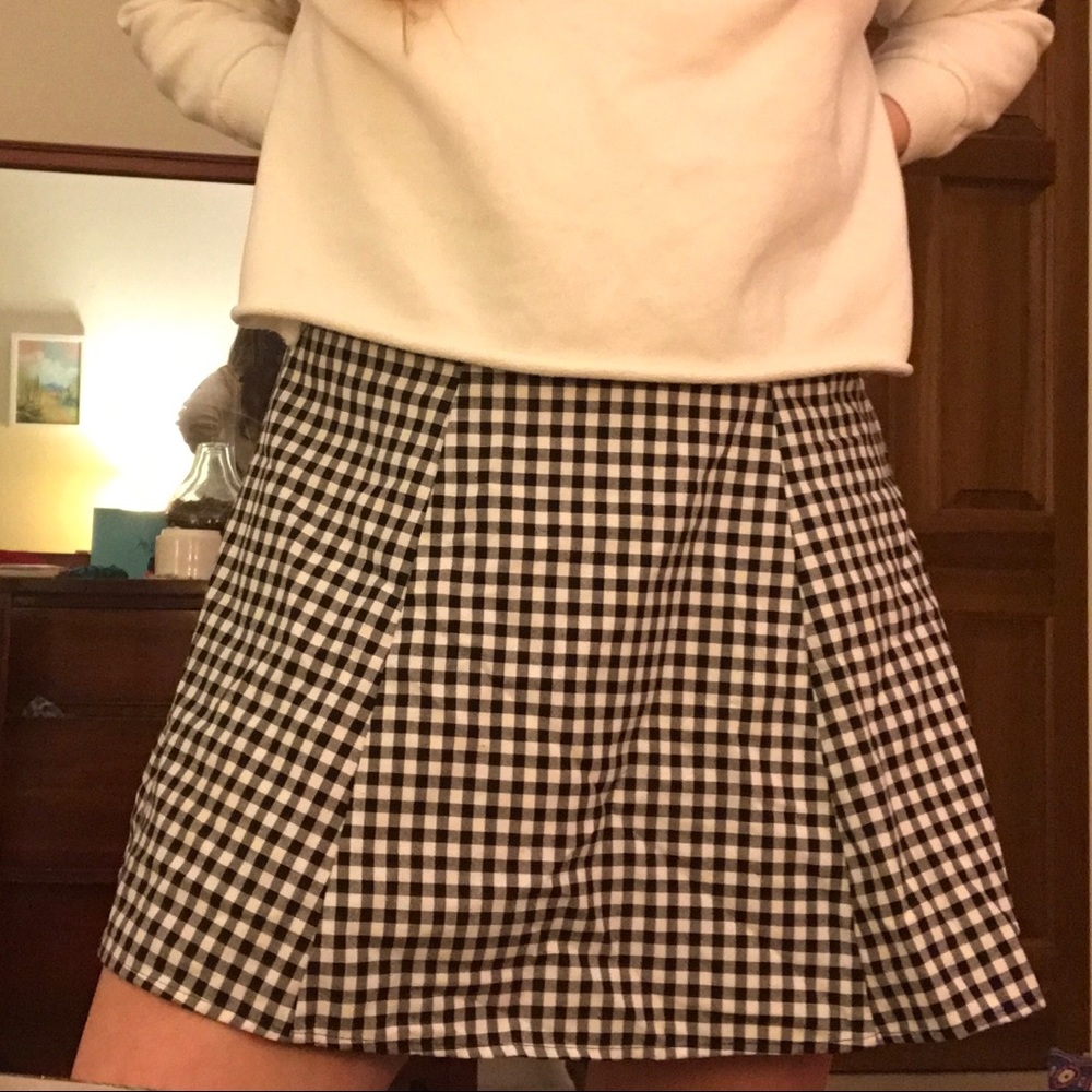 Plaid Skirt